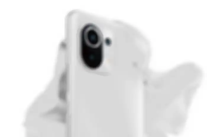 Xiaomi Mi 11 Series varian warna putih.