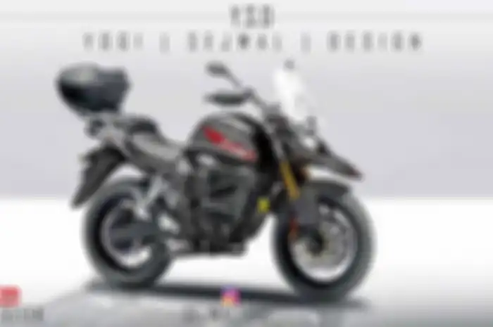 Ilustrasi gambaran Yamaha FZ-X, calon motor adventure 250cc Yamaha.