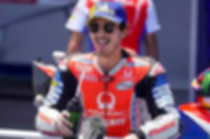 Ilustrasi. Murid Valentino Rossi, Fransesco Bagnaia yakin kalahin gurunya sendiri.