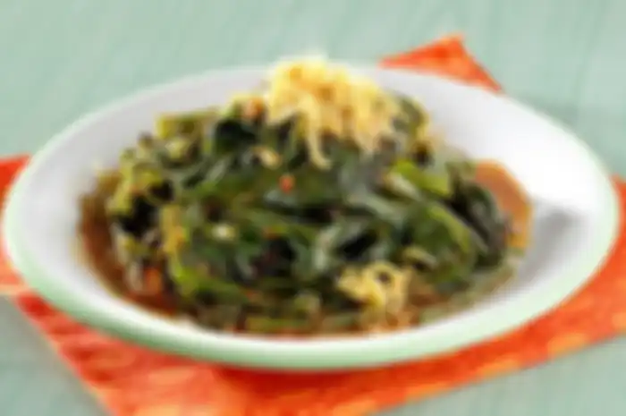 Tumis Kangkung Teri Goreng