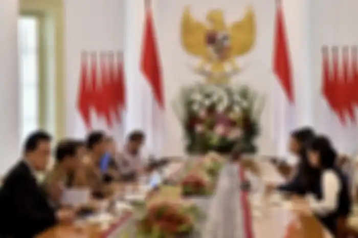 Presiden Joko Widodo bertemu pendiri sekaligus Executive Chairman Alibaba Group Jack Ma, di Istana Kepresidenan Bogor, Sabtu (1/9/2018)