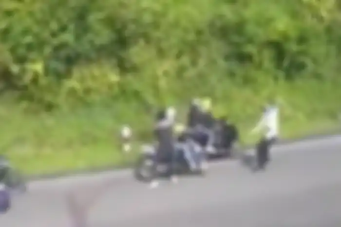 Viral video polisi razia knalpot brong hingga pukul motor di Subang, Jawa Barat, begini penjelasan polisi.