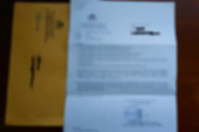 Surat tilang elektronik salah alamat