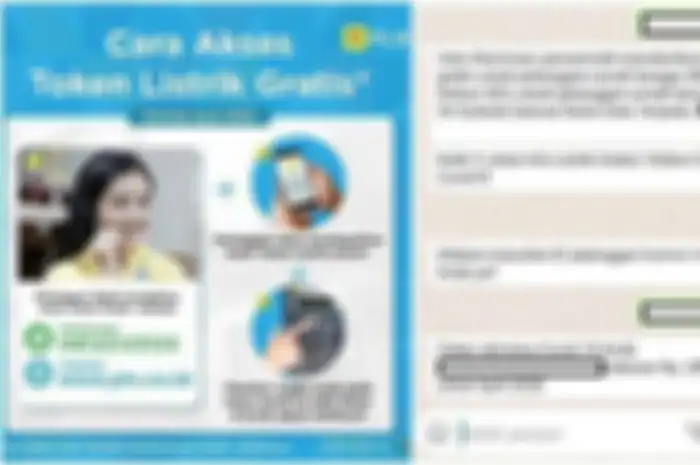Buruan kirim SMS untuk dapat listrik gratis Januari 2021