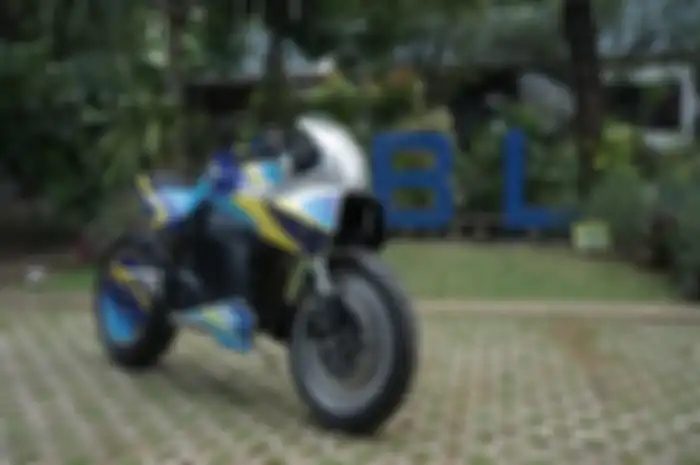 Sangar abis, motor listrik bikinan Universitas Budi Luhur resmi meluncur, setara motor 300 cc bro!