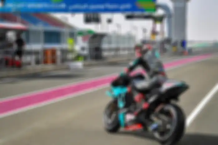 Fabio Quartararo melakukan tes pramusim MotoGP Qatar 2020, tes pramusim MotoGP 2021 digeser ke sirkuit Losail bikin jadwal padat merayap