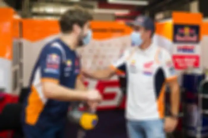 Kedatangan teknisi elektronik dari KTM, ini perubahan di tim teknis Repsol Honda pada paddock Marc Marquez.