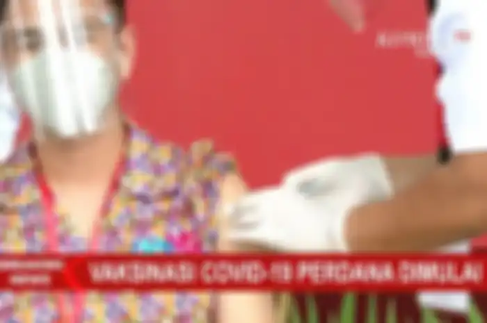 Raffi Ahmad divaksin