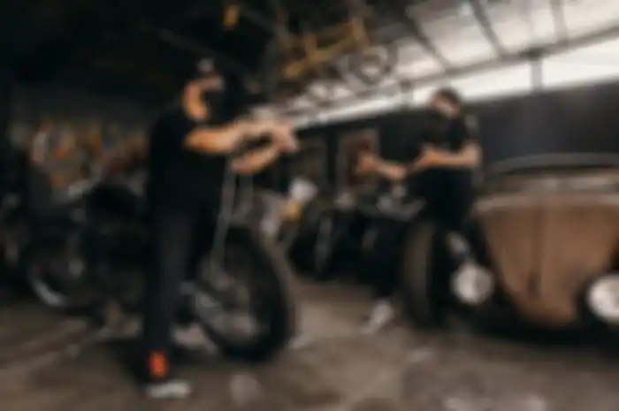 Suasana bengkel Lawless Jakarta Garage