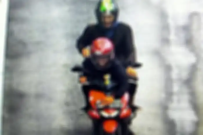 Ilustrasi denda tilang motor.