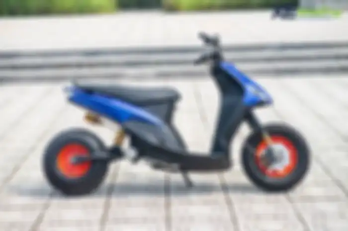 Ilustrasi motor listrik hasil konversi. Mau konversi motor bensin jadi motor listrik, urusan surat-suratnya gimana?