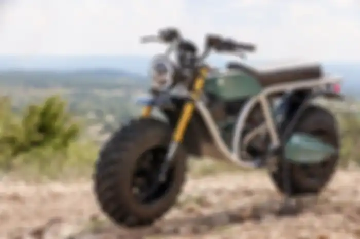Motor listrik off-road Volcon Grunt siap main tanah dan anti air, harganya cuma segini.