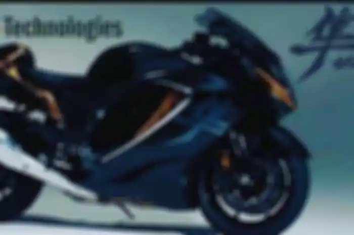 Wuih, gambar motor baru Suzuki Hayabusa 2021 bocor, makin kekar!