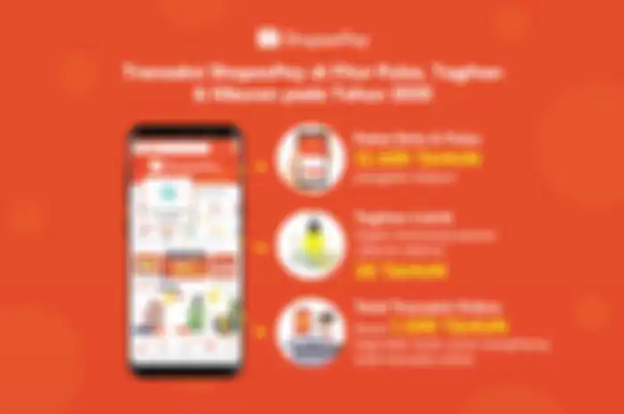 Pembayaran Tagihan melalui ShopeePay