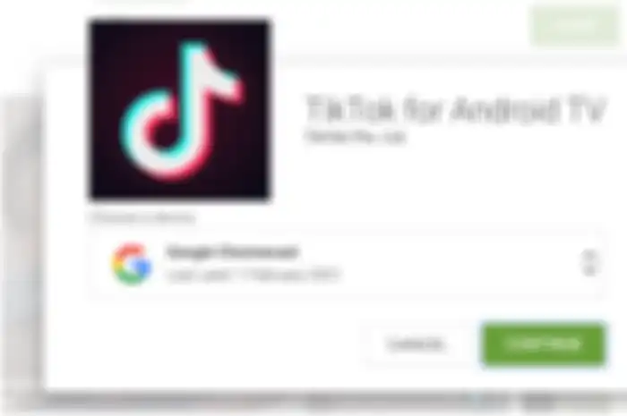 Aplikasi TikTok for Android TV yang sudah bisa mulai didownload dan digunakan di wilayah Inggris,