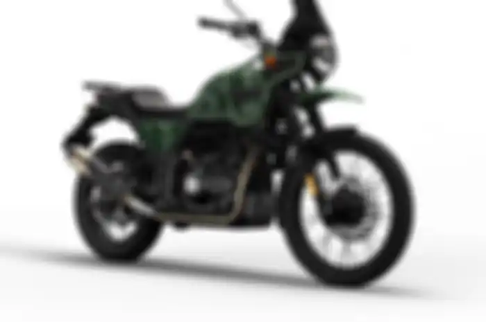Royal Enfield Himalayan 2021 warna Pine Green.