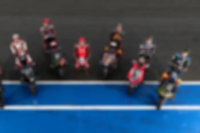 7 pasukan Ducati terciduk sedang melakukan private test di Sirkuit MotoGP Jerez, pada (11-12/2/2021).