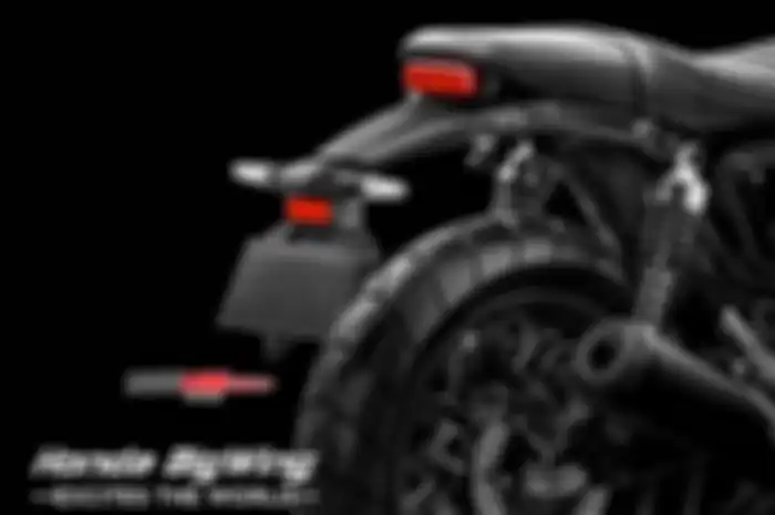 Motor baru Honda pakai mesin 350 cc bergaya scrambler, bakal meluncur besok.