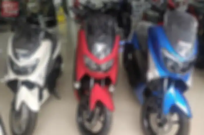 Ilustrasi motor matic baru Yamaha NMAX