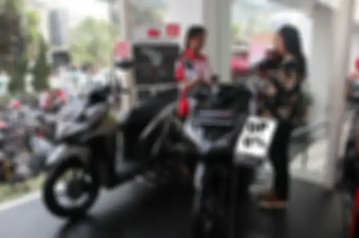 Ilustrasi DP 0 Persen saat penagjuan kredit motor.