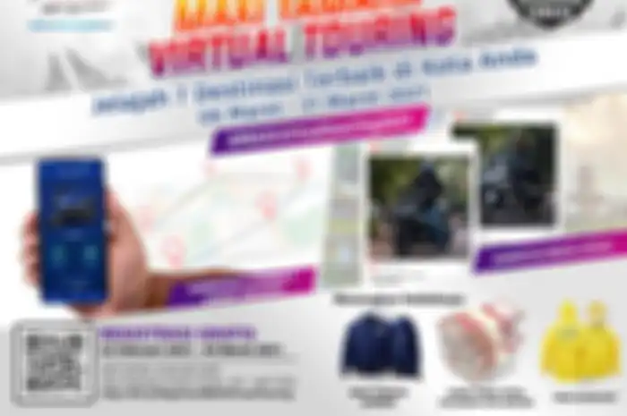 Yuk brother ikut ajang Maxi Yamaha Virtual Touring 2021.