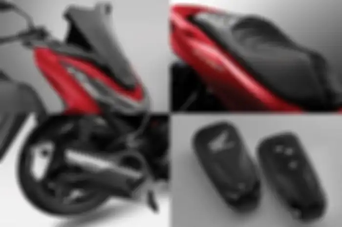 Aksesoris resmi Honda PCX 160 2021 mulai windshield sampai jok