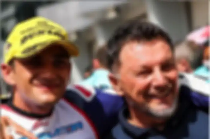 Pembalap Rookie di MotoGP, Jorge Martin kirimkan semangat buat Fausto Gresini yang sedang kritis karena Covid-19.