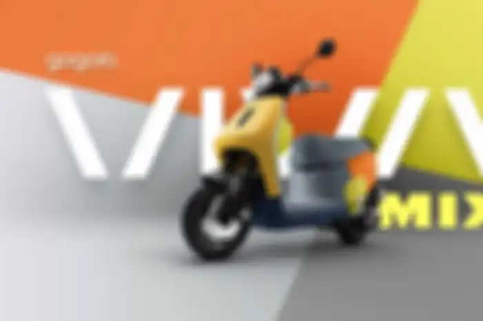 Gogoro Viva Mix, skuter listrik warna-warni dari Taiwan.