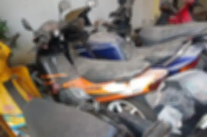 Yamaha RX-Z, Suzuki Satria 120 dan motor lainnya berhasil disita polisi dari rumah kosong di Kota Solo.
