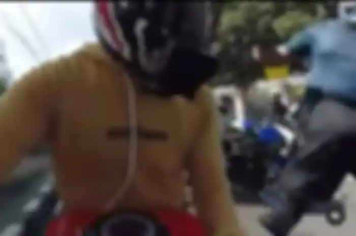Salah Satu Bikers yang Dihadang Paspampres Minta Maaf, Netizen Bilang Begini