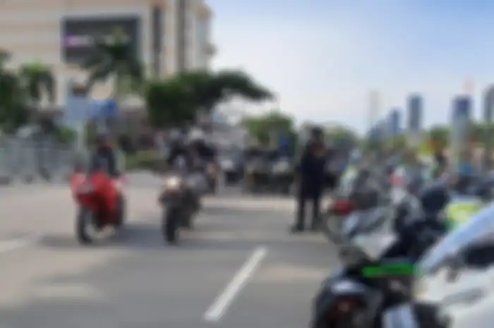 Sunday Morning Ride (Sunmori) gak tertib langsung dibubarkan polisi.