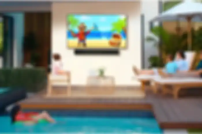 Samsung Smart TV The Terrace.