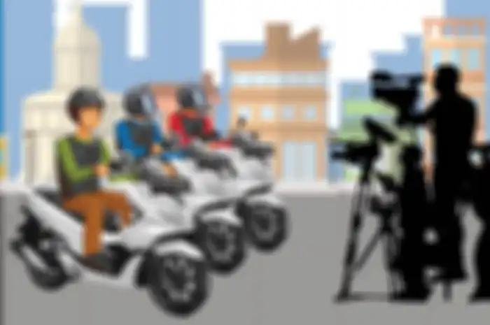 Heboh Honda PCX pakai pelat nomor palsu atau pelat nomor sementara?
