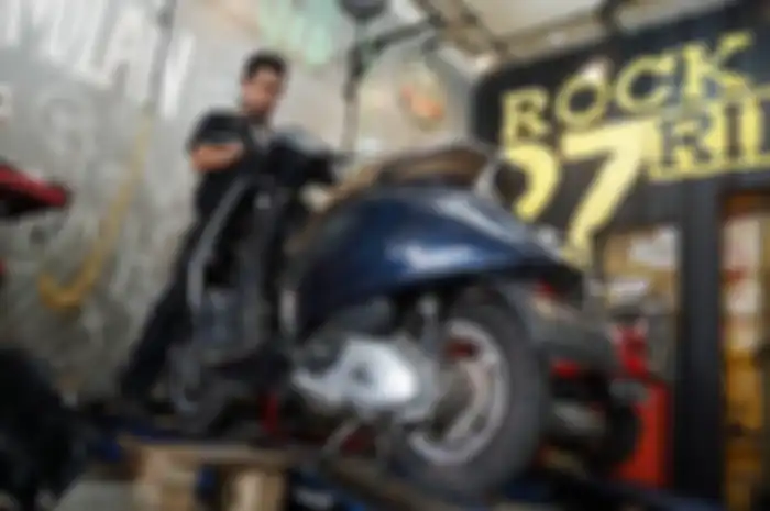 Vespa modern terendam banjir, catat komponen apa saja yang harus dibenerin.