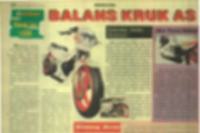 Modifikasi Kawasaki Leo 120SR, balans kruk as bikin siap balap!