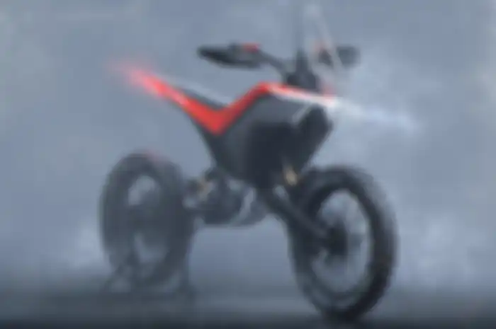 Wuih, konsep motor listrik adventure KTM, pakai sistem baterai swap!