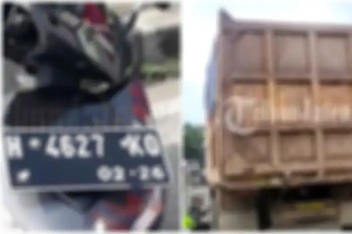 Kakek pengendara Honda Vario meninggal dunia usai kakinya tergilas truk.