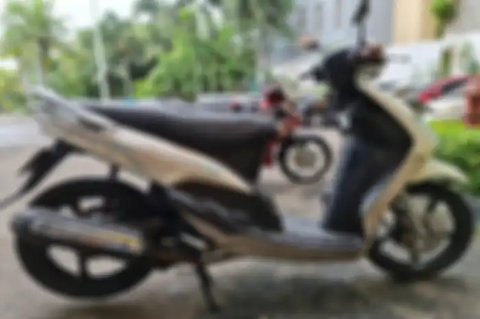 Yamaha Mio dilelang murah meriah, STNK dan BPKB lengkap bro.