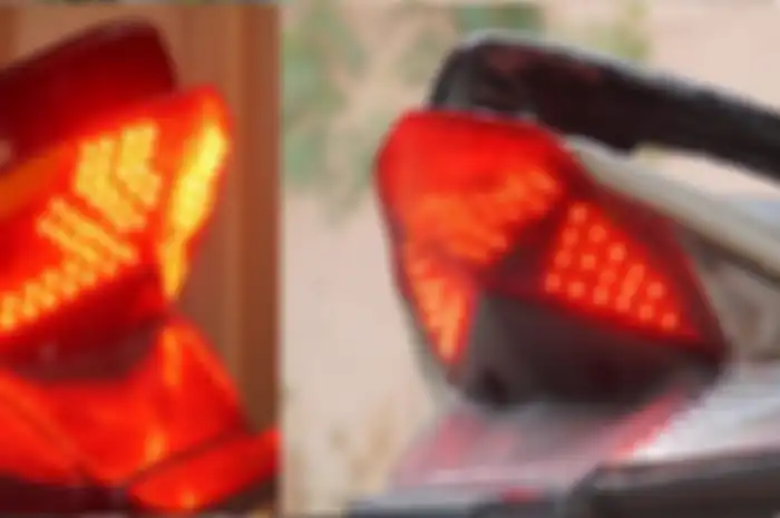 Memasang lampu rem LED bikinan Roled Custom Workshop di Honda Vario 125 CBS ternyata harus bongkar bodi.