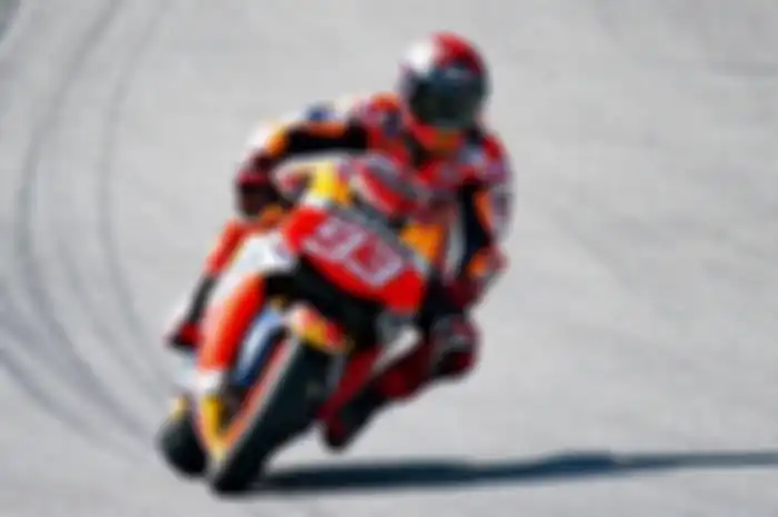Marc Marquez sudah latihan bawa motor balap Honda RC213V-S