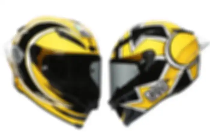Helm AGV Pista GP RR Valentino Rossi edisi Laguna Seca 2005