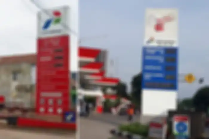 Beda Warna Merah dan Biru SPBU Pertamina ternyata untuk membedakan Pasti Pas dan Pasti Prima