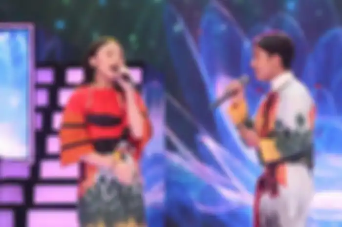 Betrand Peto saat tampil bersama Anneth di program I Can See Your Voice Indonesia 