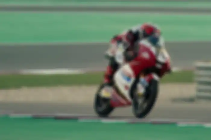 Andi Gilang di Moto3 Qatar 2021