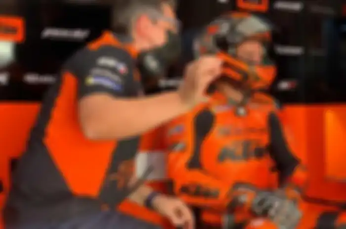 Cuma berhasil posisi ke-20 di FP2 MotoGP Qatar 2021, pembalap tim Tech3 KTM Factory Racing, Danilo Petrucci kesulitan dengan KTM RC16.