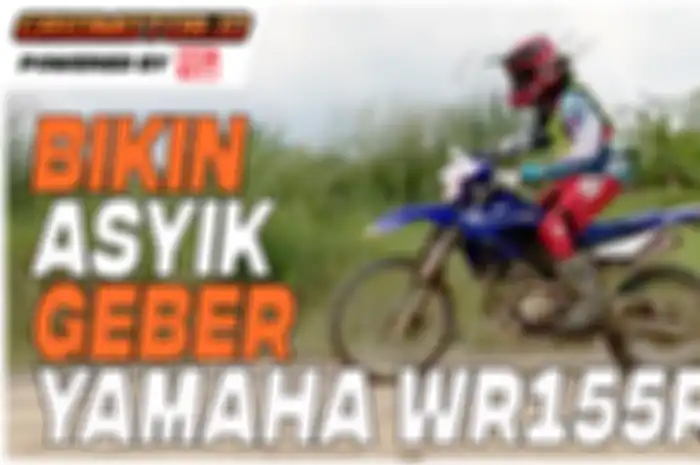  Tidak sembarang saat melibas track trabas dengan Yamaha WR 155 R ada trik dan tipsnya.