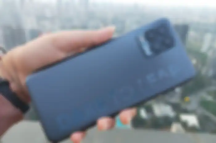 Tampilan realme 8 Pro.