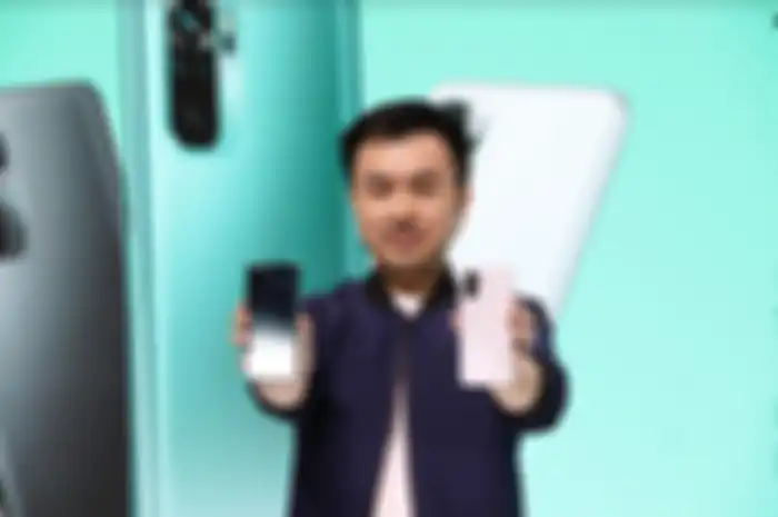 Country Director Xiaomi Indonesia, Alvin Tse saat meluncurkan Redmi Note 10 dan Redmi Note 10 Pro di Indonesia.