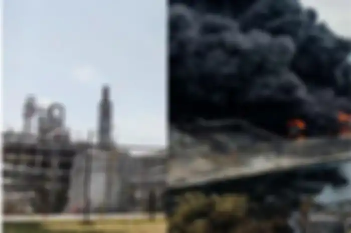 Setelah bulan lalu untung besar dengan mendapat pembebasan lahan untuk kilang minyak Tuban, Pertamina kini tekor setelah kilang minyak Balongan terbakar