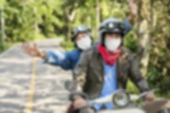 Ilustrasi riding di era New Normal